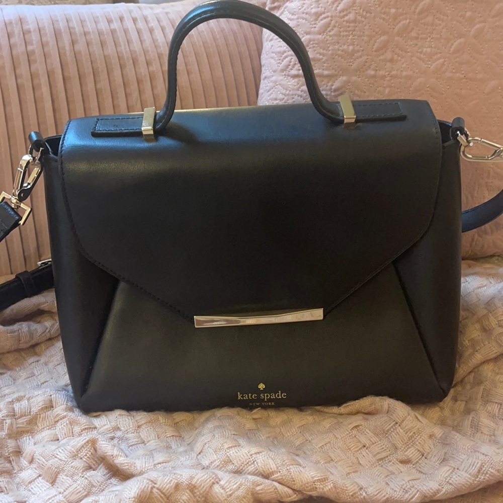 Medium Black Kate Spade Crossbody purse
